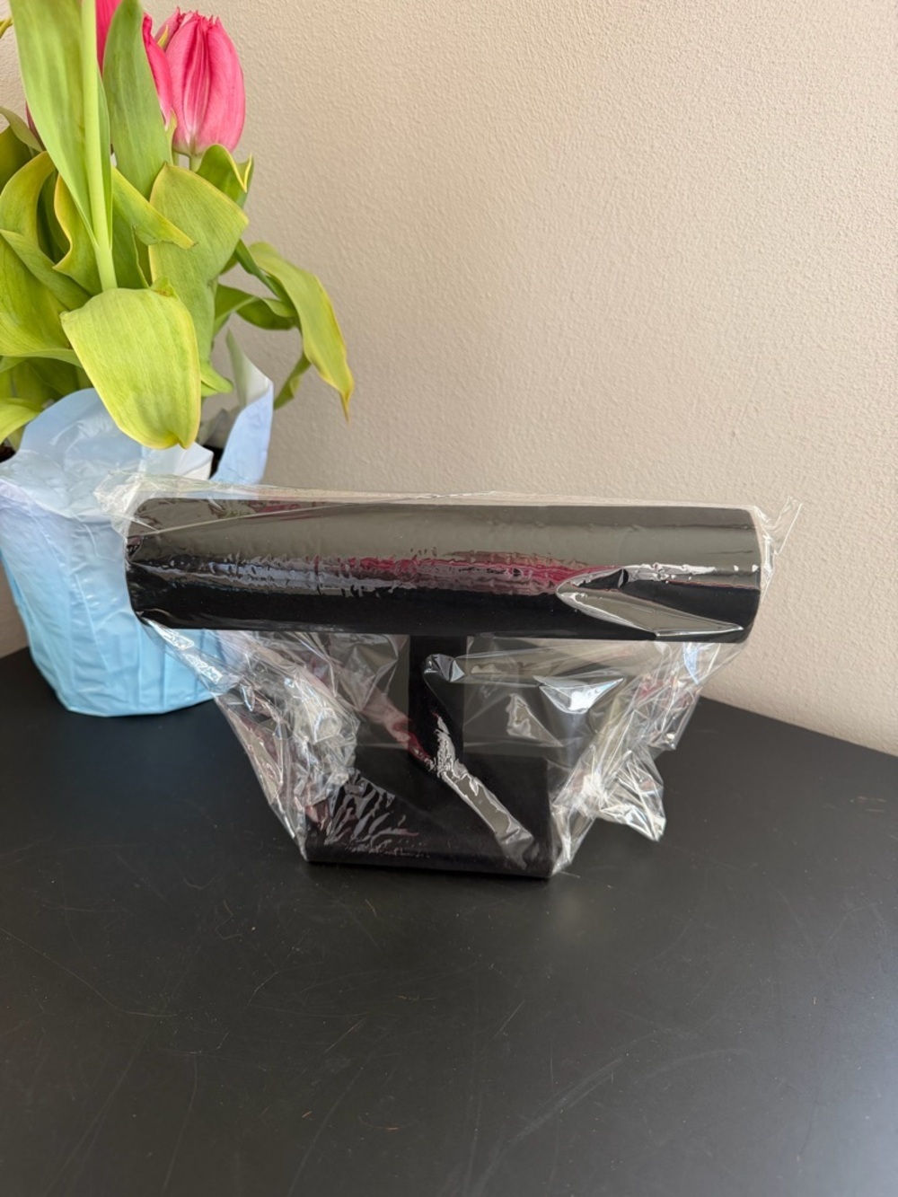 Black Jewelry Bracelet T-Bar Display Stand NWT